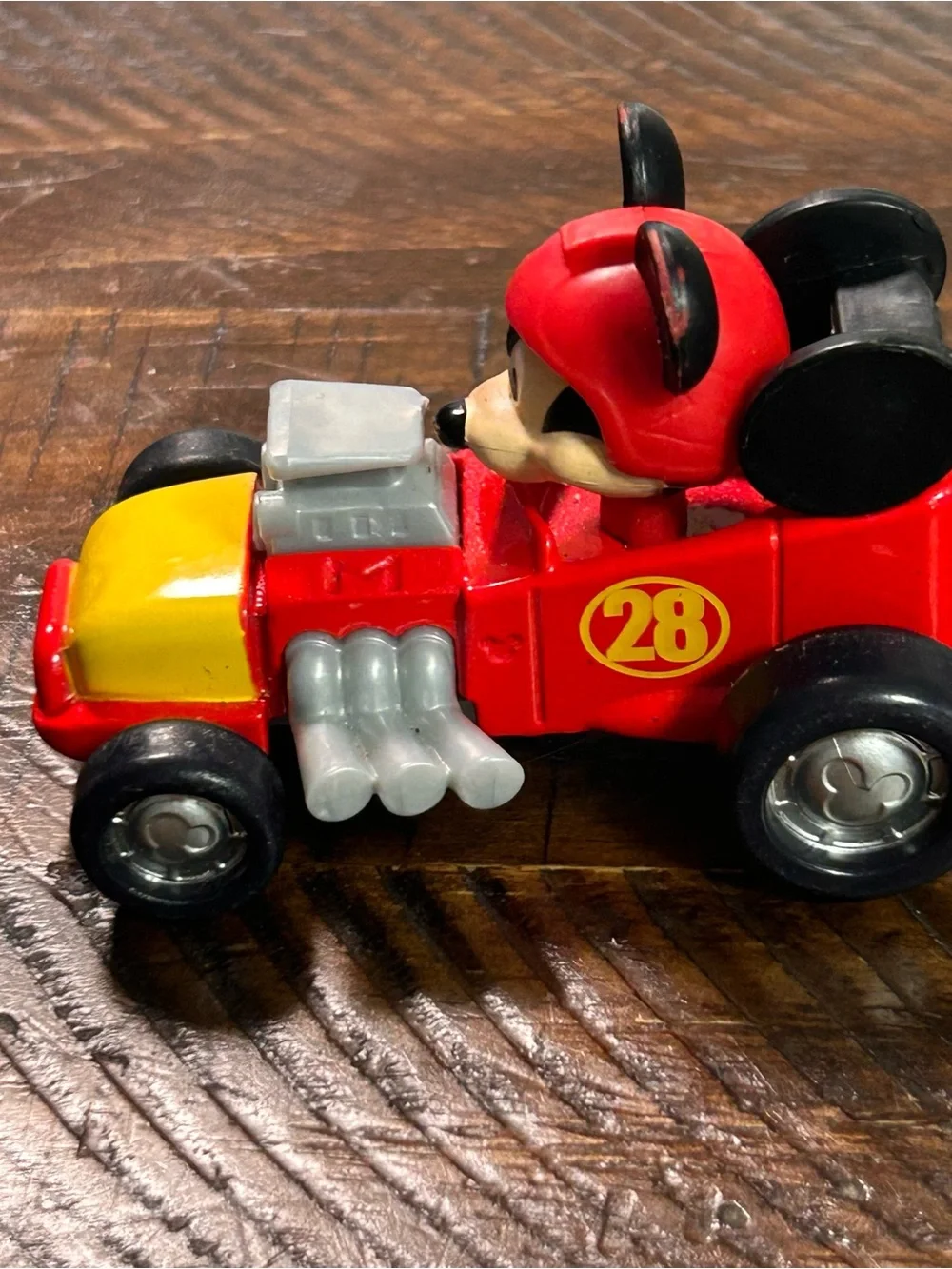 Mickey Mouse Hot Rod Racer #28 Diecast 2016 Mattel Disney